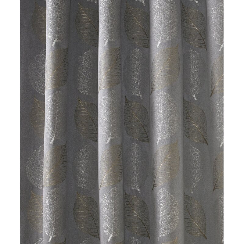 Ashwell Bronze Pencil Pleat Room Darkening Curtains