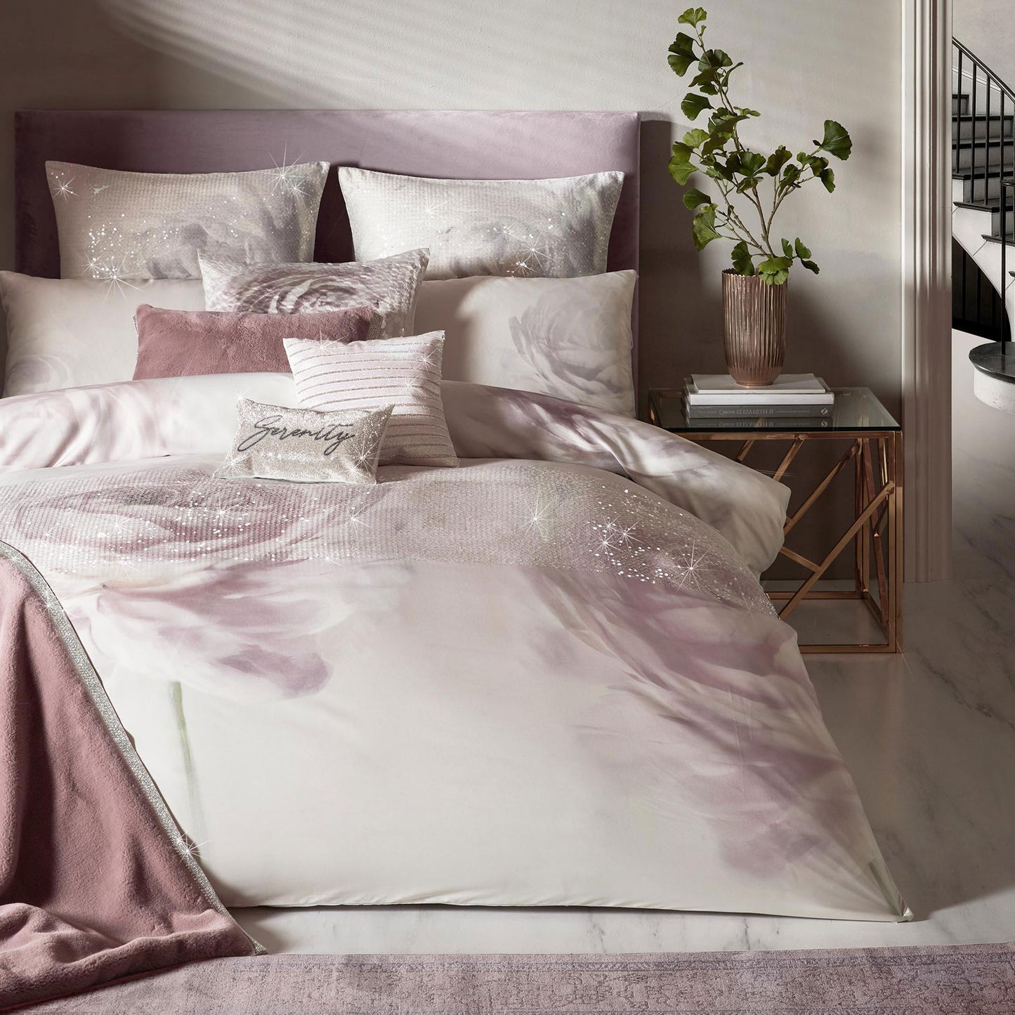 Rita Ora Florentina Rose Duvet Cover Includes 2 Housewife Pillowcases