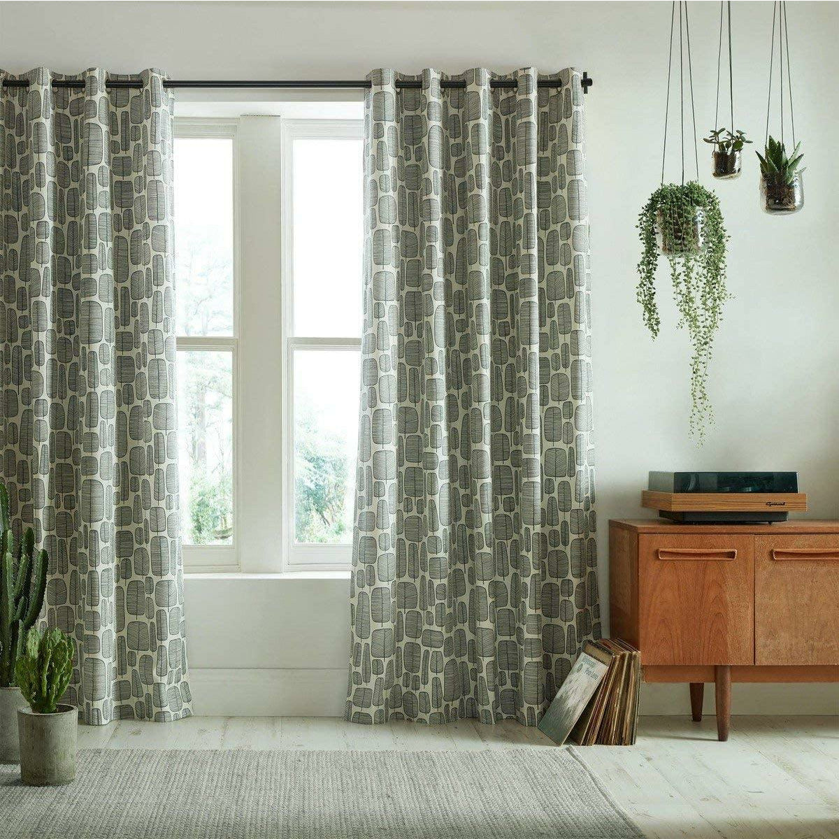 Little Trees Eyelet Room Darkening Curtains